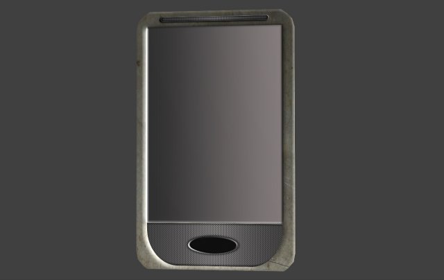 tablet for survival game Model 3D .c4d .max .obj .3ds .fbx .stl .blend 