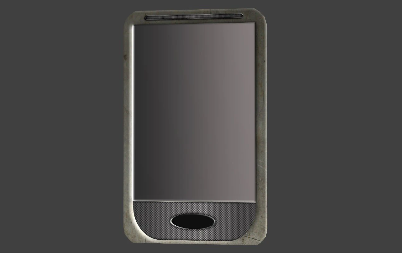 tablet para jogo de sobreviv&ecirc;ncia Modelo 3D .c4d .max .obj .3ds .fbx .stl .blend 