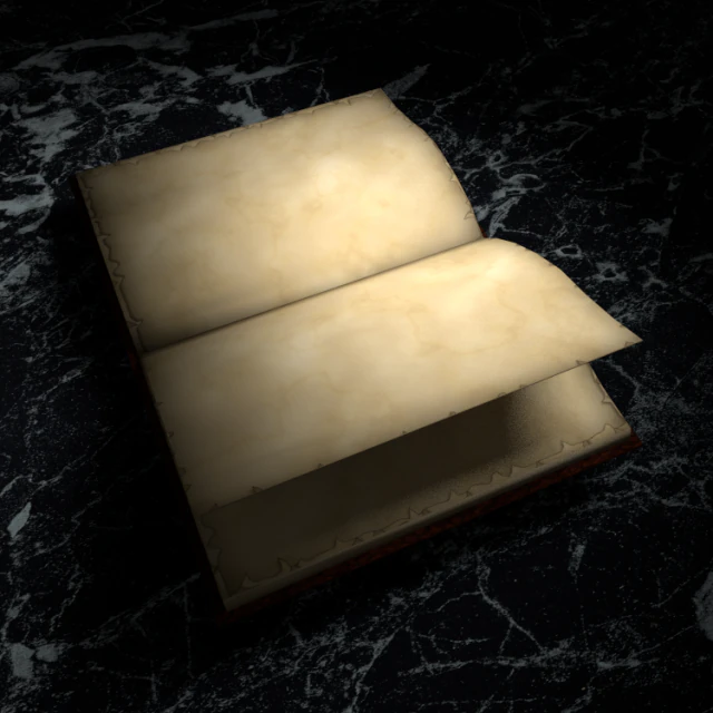 animation book leather cover diary 3D Model .c4d .max .obj .3ds .fbx .stl .blend