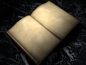 animation book leather cover diary 3D Model
