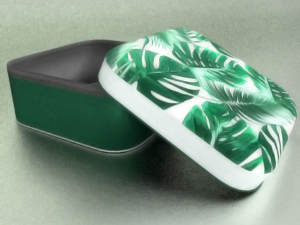 free texture for metal jar monstera CG Textures