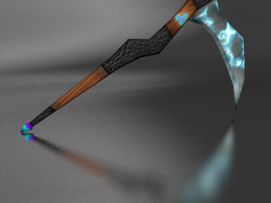 scythe lightning braid 3D Model