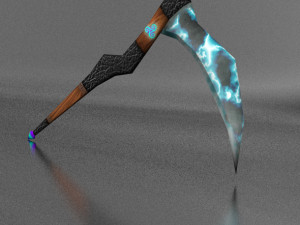 scythe lightning braid 3D Model