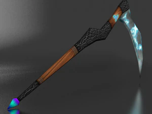 scythe lightning braid 3D Model