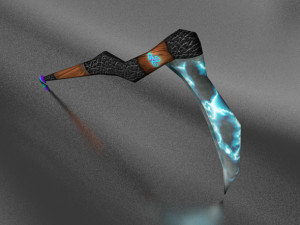 scythe lightning braid 3D Model