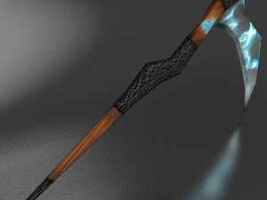scythe lightning braid 3D Model