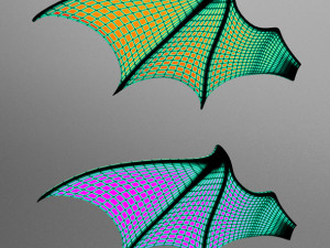 bat wings halloween special price 3D Model