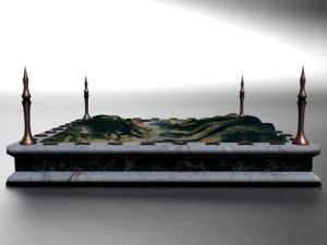 landscape chessboard 3D Model