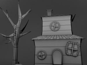 househalloween Modèle 3D