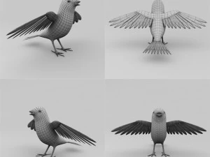 kuş tabanı 3D Model