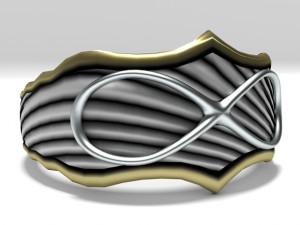 infinity ring 3D Model