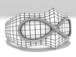 infinity ring 3D Model