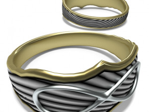 infinity ring 3D Model