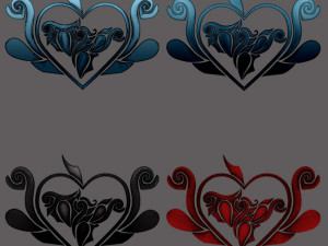 3d pattern and pack textures 3D Model
