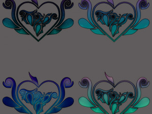 3d pattern and pack textures 3D Model