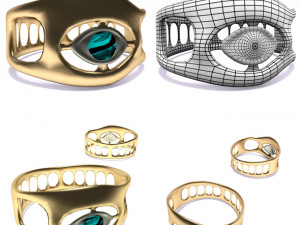 ring all-seeing eye 3D Model