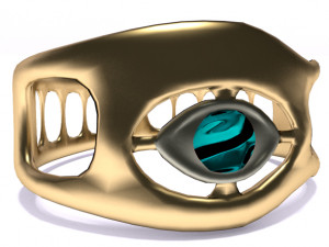 ring all-seeing eye Modelo 3D