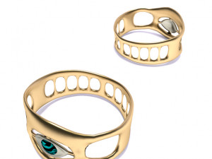 ring all-seeing eye Modelo 3D