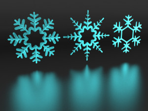 snowflakerenderpack Modelo 3D