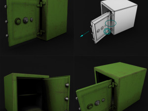 safe rigged lowpoly for game 3D Model