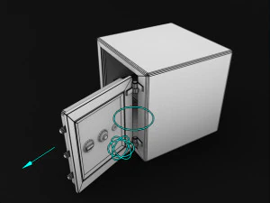 safe rigged lowpoly for game 3D Model