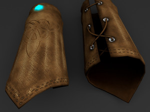 bracers 3D Модель