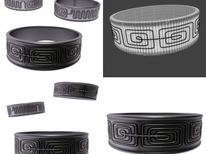 ring runic maze 3D Model