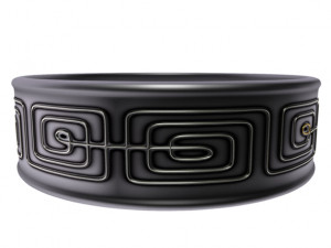 ring runic maze Modelo 3D