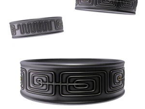 ring runic maze 3D Model