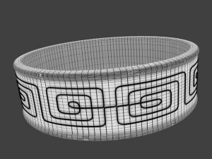 ring runic maze Modelo 3D