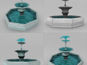 fountain 3D Модель