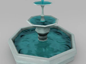 fountain 3D Model