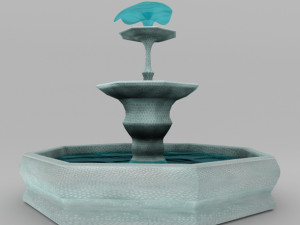 fountain Model 3D