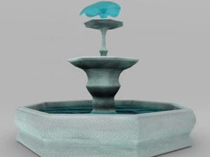 fountain 3D Model