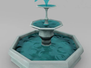fountain 3D Model