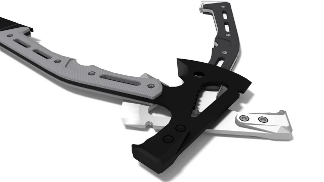 tactical axe 3D Model .c4d .max .obj .3ds .fbx .stl .blend 