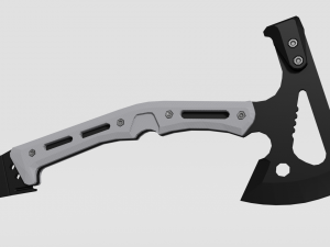tactical axe Model 3D