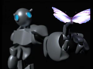 अच्छा रोबोट 3D मॉडल