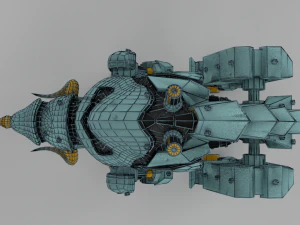 cybernetic triceratops 3D Model