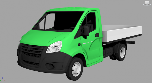 gazel next 2015 3D Model .c4d .max .obj .3ds .fbx .stl .blend 