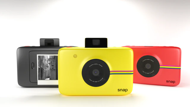 polaroid snap 3D Model .c4d .max .obj .3ds .fbx .stl .blend 
