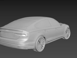 audi a5 sportback 2017 3D Model