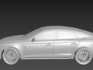audi a5 sportback 2017 3D Model