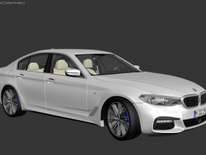 bmw g30 2017 3D Model