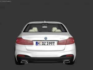 bmw g30 2017 Modello 3D