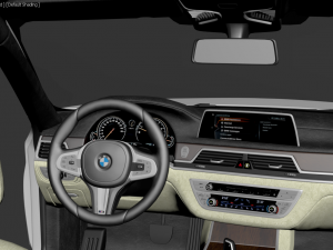 bmw g30 2017 3D Model