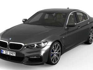 bmw g30 2017 Modello 3D