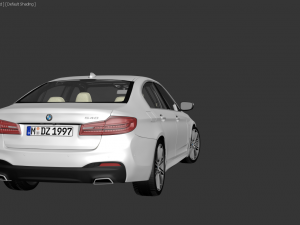 bmw g30 2017 3D Model