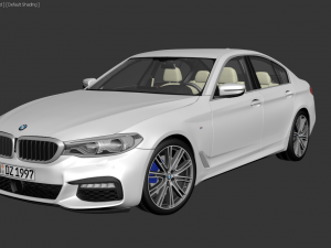 bmw g30 2017 3D Model