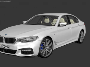 bmw g30 2017 Modello 3D